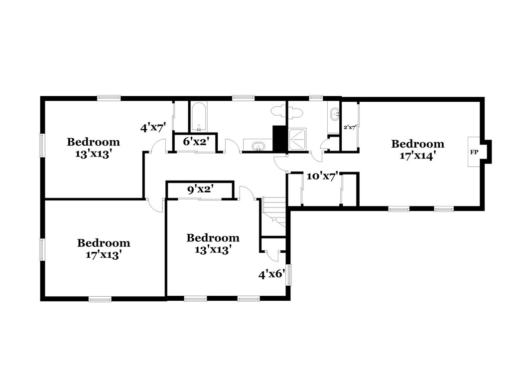 40 Bow Street East Greenwich, RI 02818 - Photo 35 of 35 Second floor plan