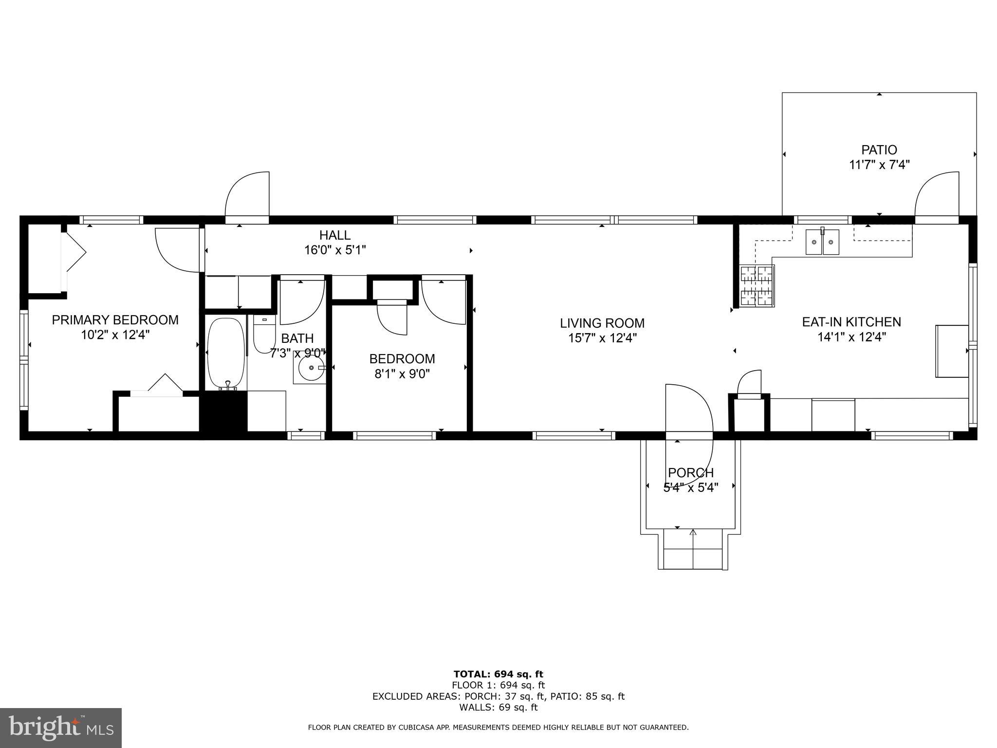 158 C Pleasant View Road Halifax, PA 17032 - Photo 25 of 59 a picture of a floor plan