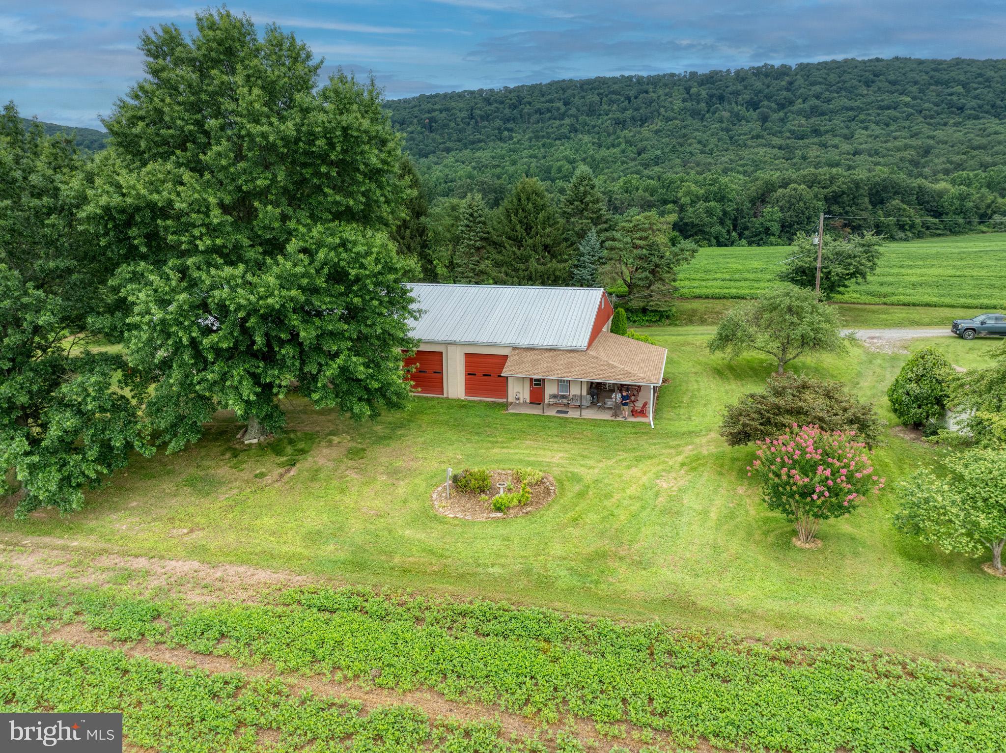 158 C Pleasant View Road Halifax, PA 17032 - Photo 28 of 59 a house view with a garden space