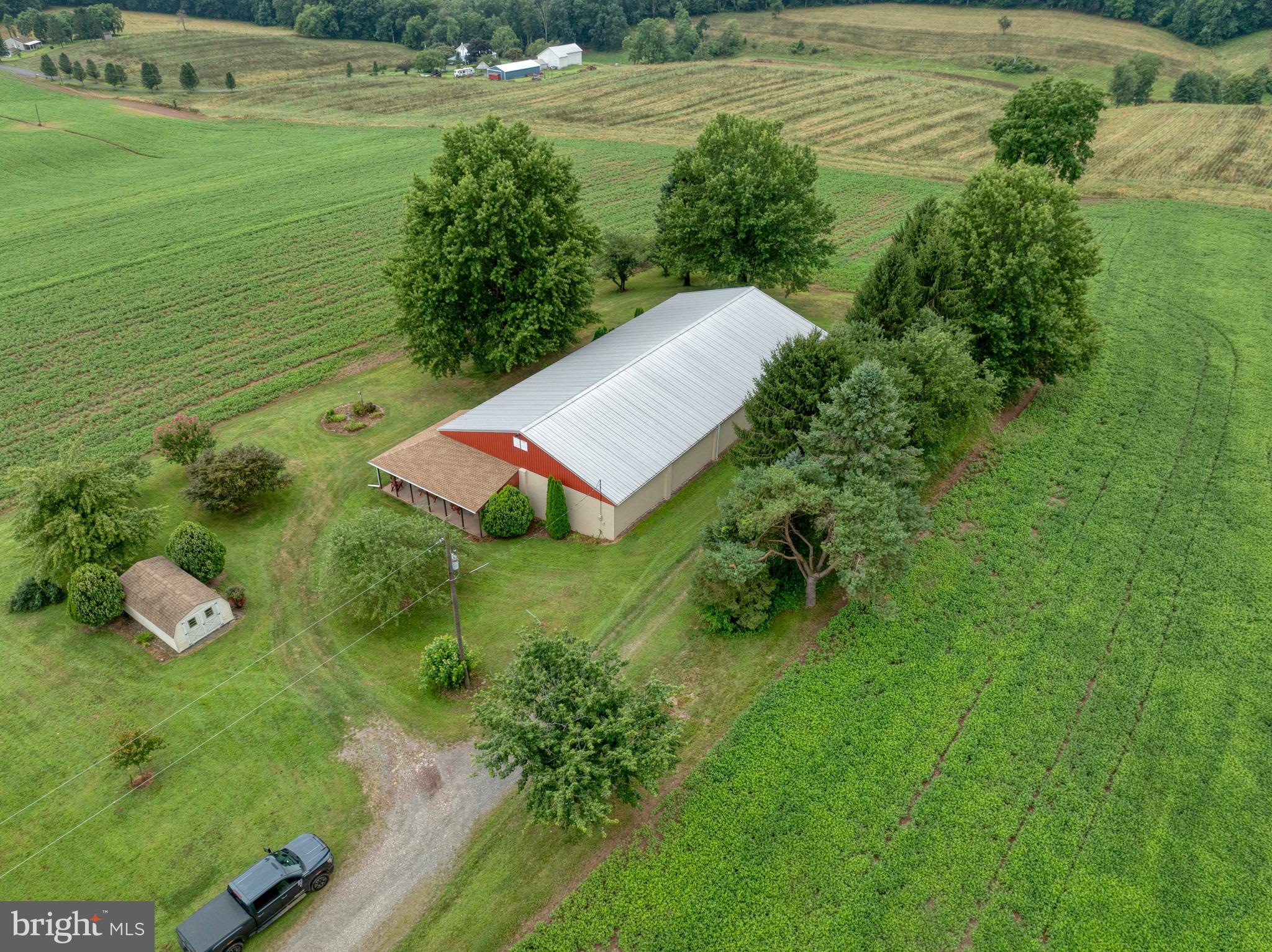 158 C Pleasant View Road Halifax, PA 17032 - Photo 44 of 59 a view of a garden with an outdoor space