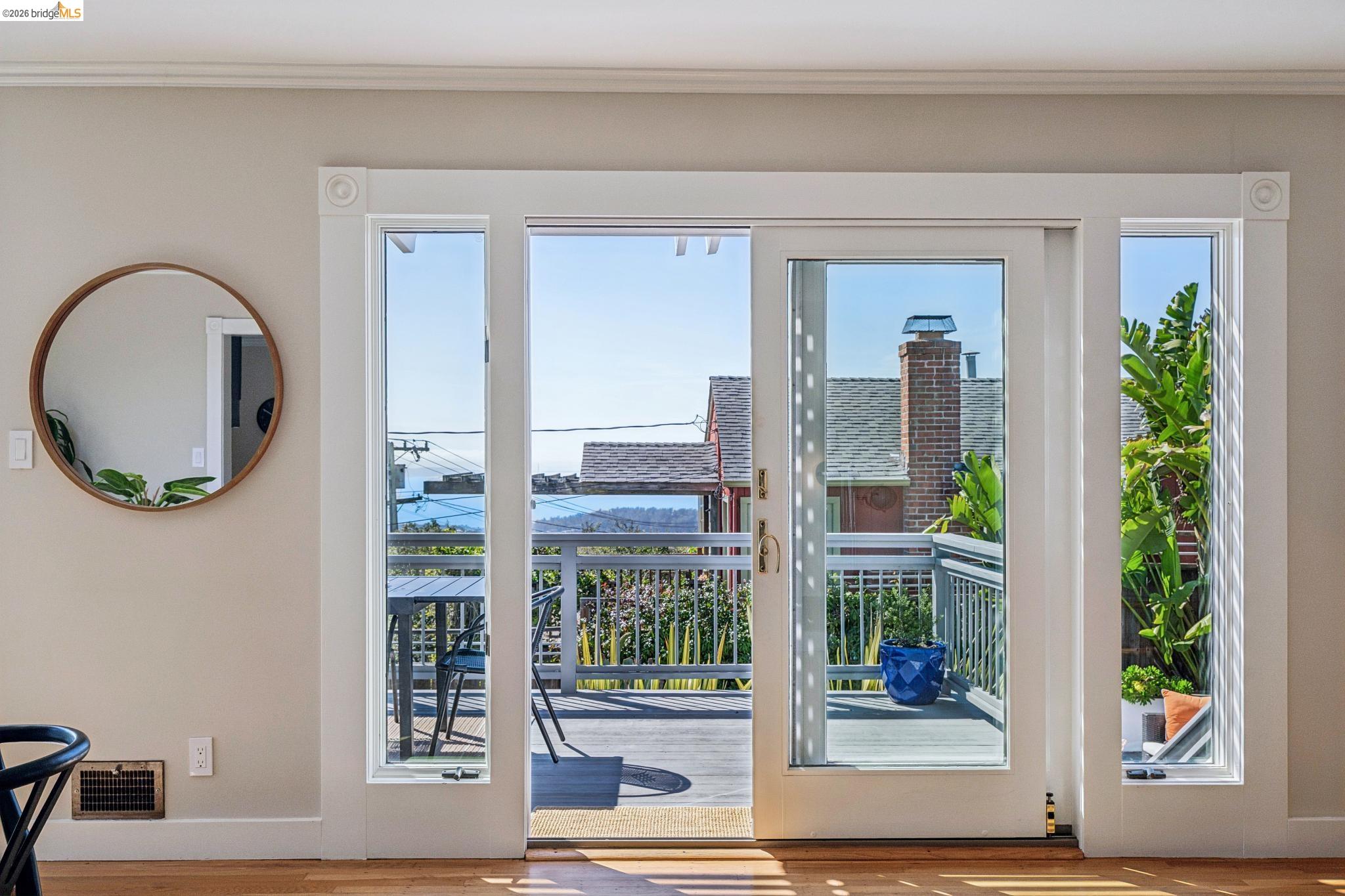 290 Colgate Avenue Kensington, CA 94708 - Photo 16 of 52 Doorway featuring wood finished floors