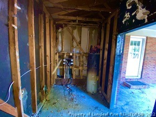 1416 Hibiscus Road Fayetteville, NC 28311 - Photo 16 of 16 a view of a entryway with wooden walls