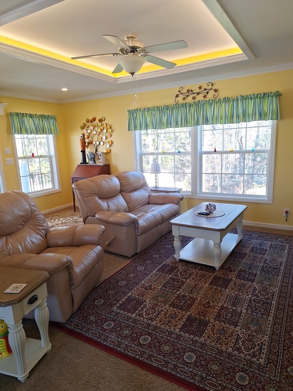 30 Topaz Terrace Gardner, MA 01440 - Photo 8 of 20 a living room with furniture and a large window