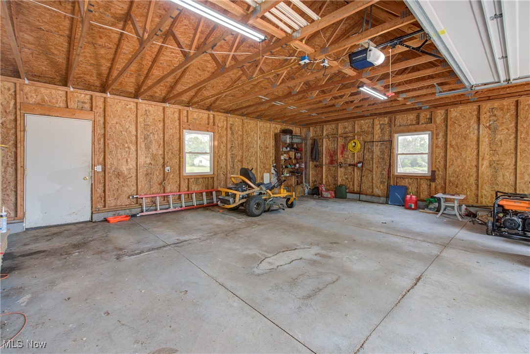 7835 Elyria Road Medina, OH 44256 - Photo 36 of 46 Garage with a garage door opener