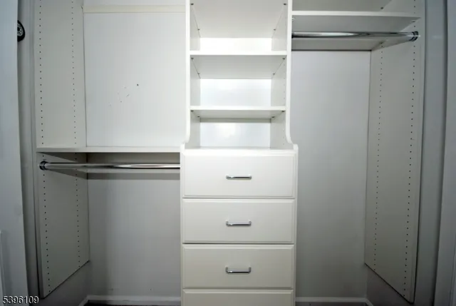 a view of a closet