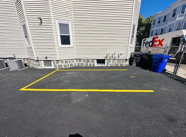 a swimming pool with outdoor seating and yard