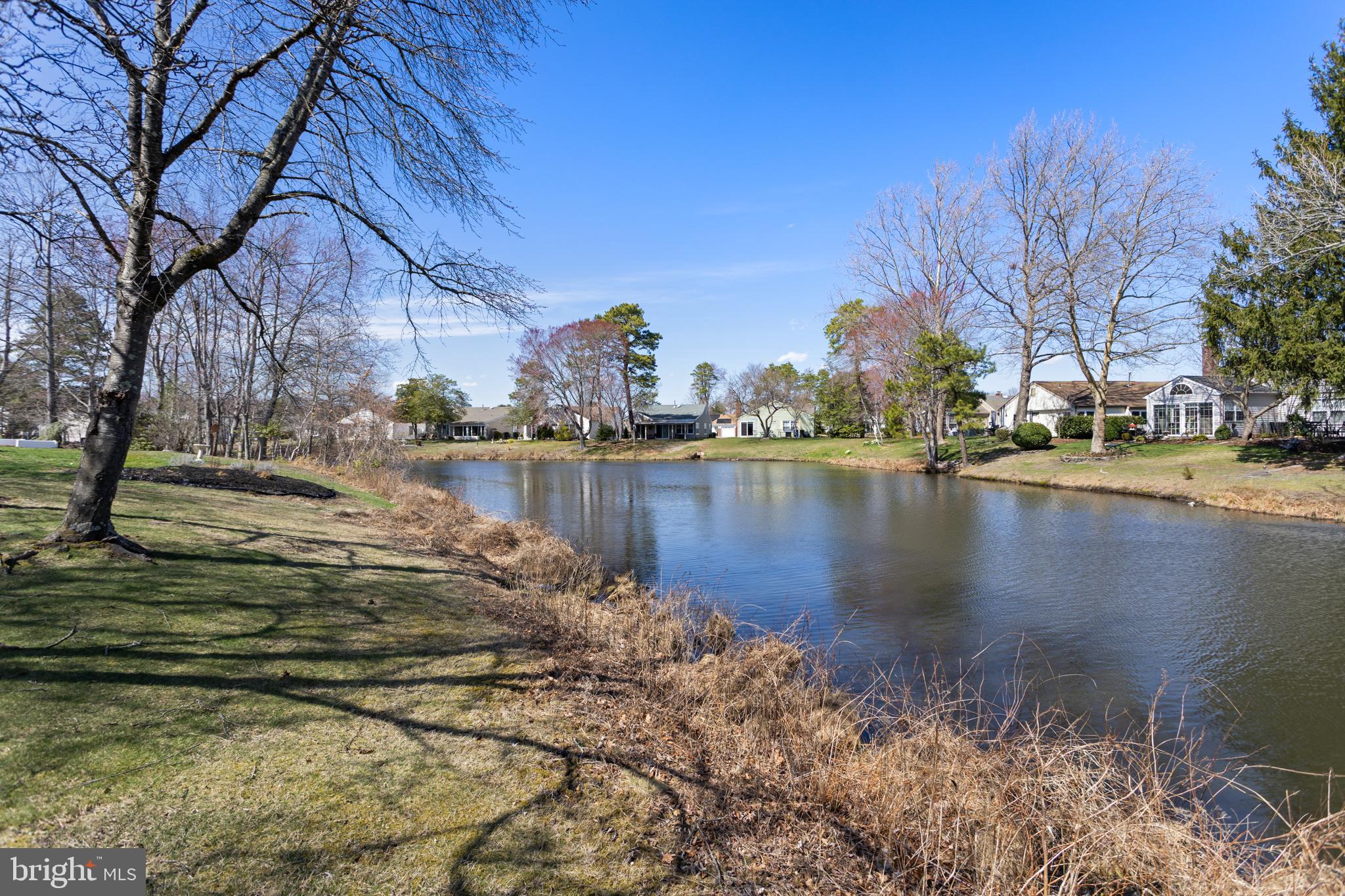 40 Dunstable Road Southampton, NJ 08088 - Photo 26 of 30 a view of a lake with houses