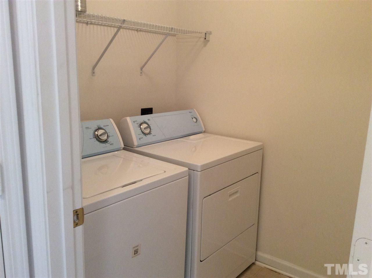 3729 Marshlane Way Raleigh, NC 27610 - Photo 10 of 16 a utility room with dryer and washer