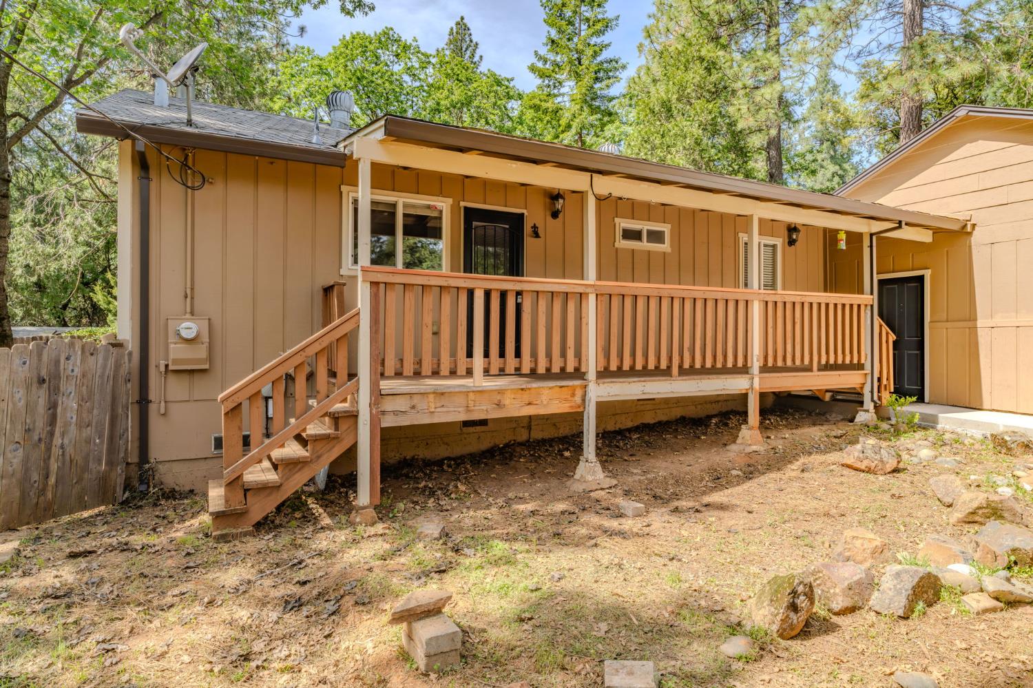 19479 Murphy Road Pine Grove, CA 95665 - Photo 10 of 43 a view of a house with wooden fence
