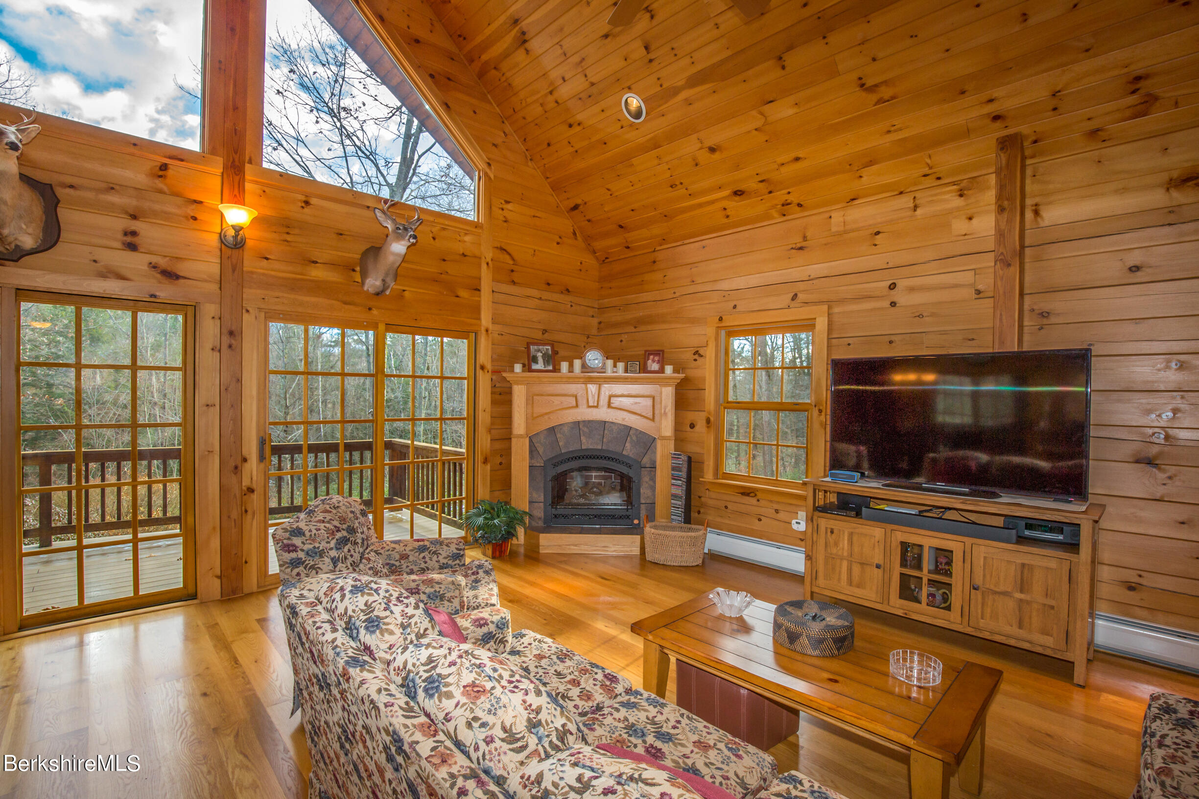 1340 East Otis Road Otis, MA 01029 - Photo 5 of 35 Great Room Fireplace