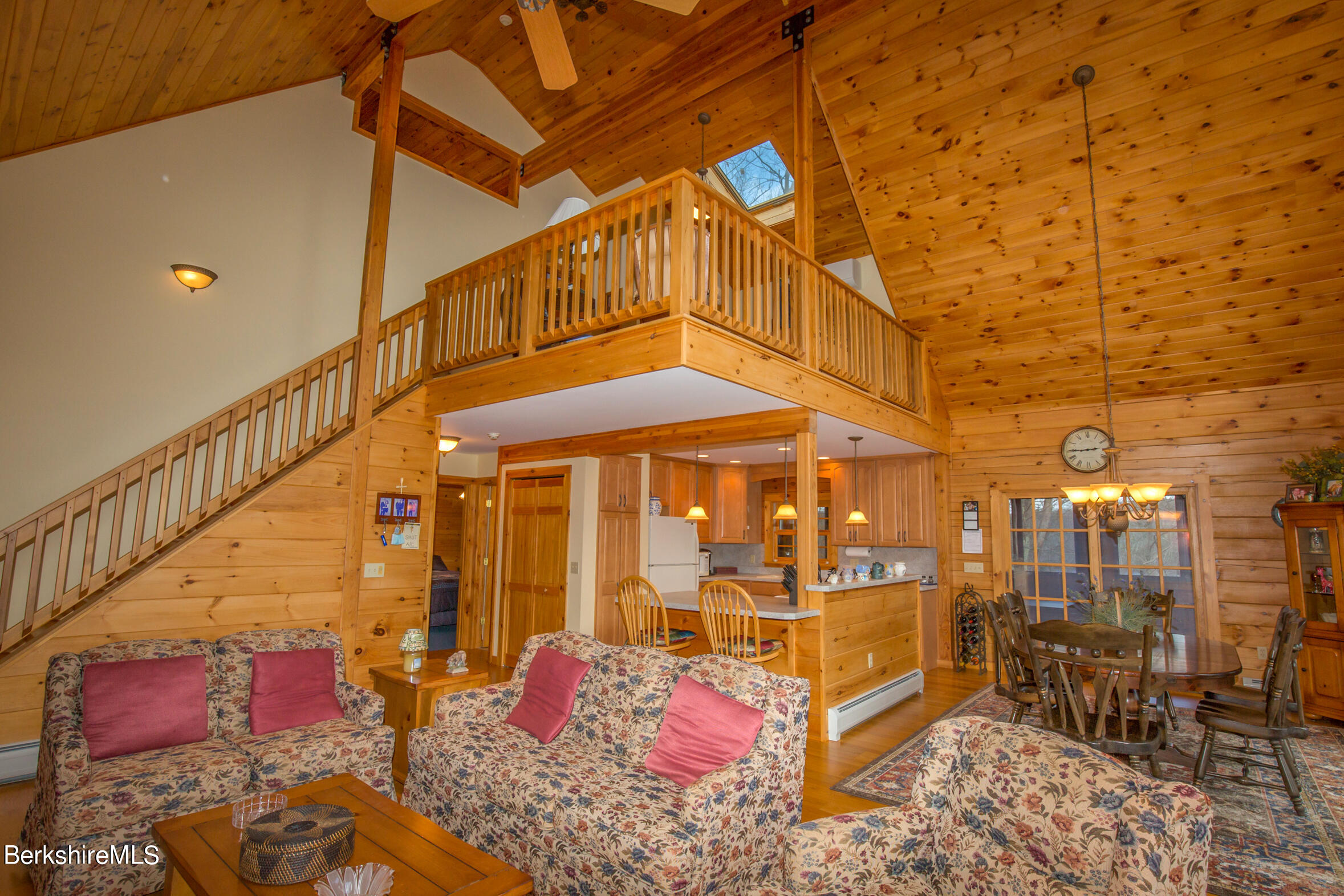 1340 East Otis Road Otis, MA 01029 - Photo 8 of 35 View to Loft