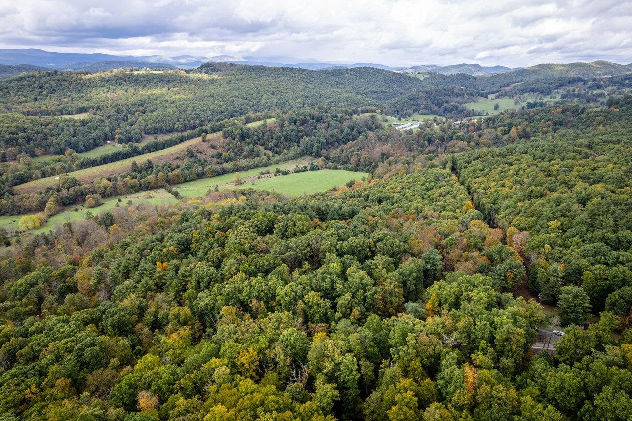 -8.87 Ac 8.87-ac Dry Run Road Sugar Grove, WV 26815 - Photo 27 of 35 an aerial view of residential houses with outdoor space and trees