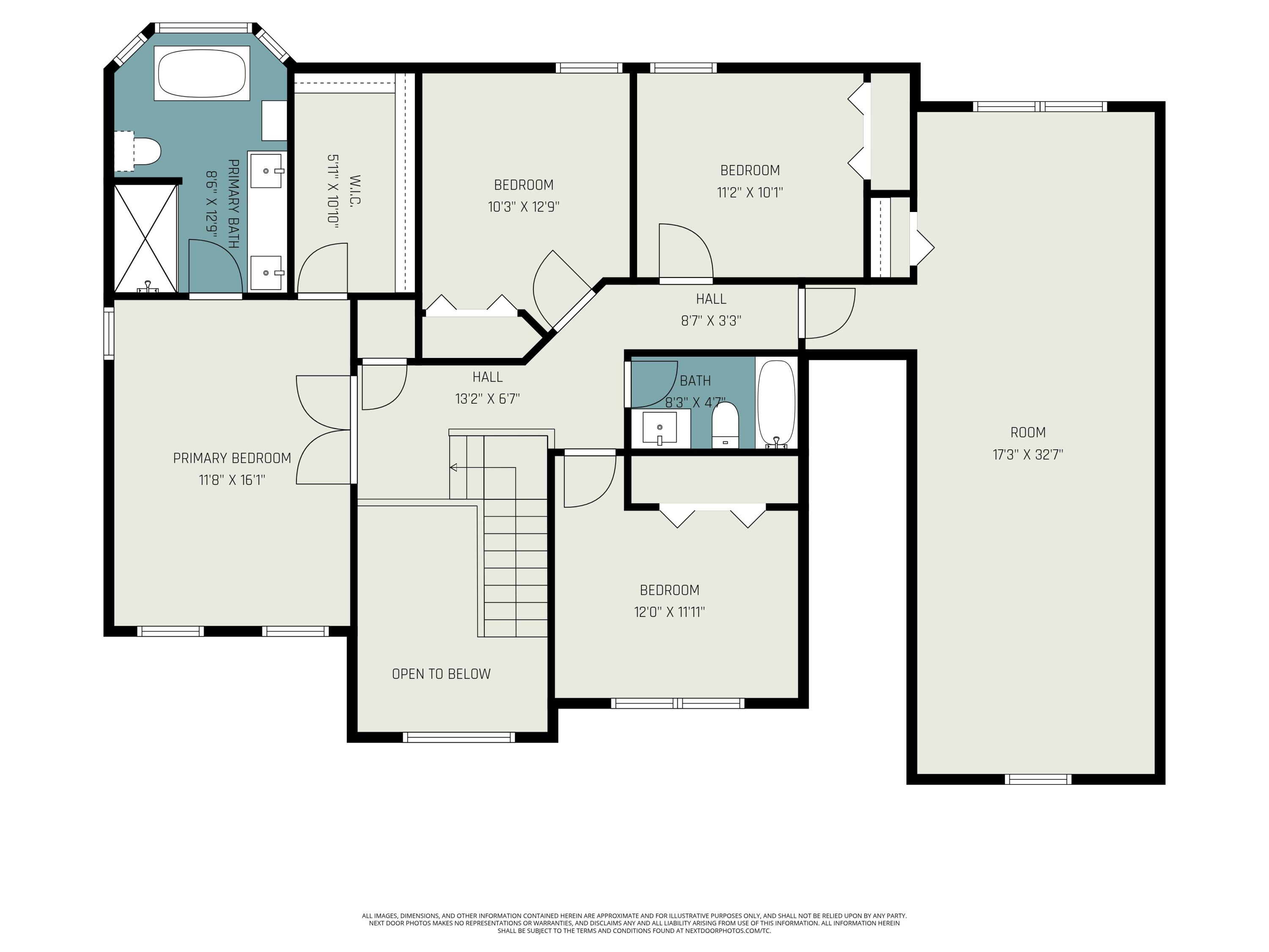 7696 Quail Ridge Drive Dexter, MI 48130 - Photo 43 of 44 Upper Level Floor Plan