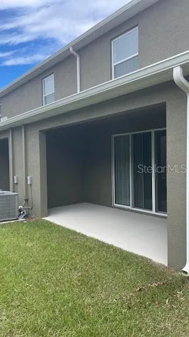 a view of an entrance of house