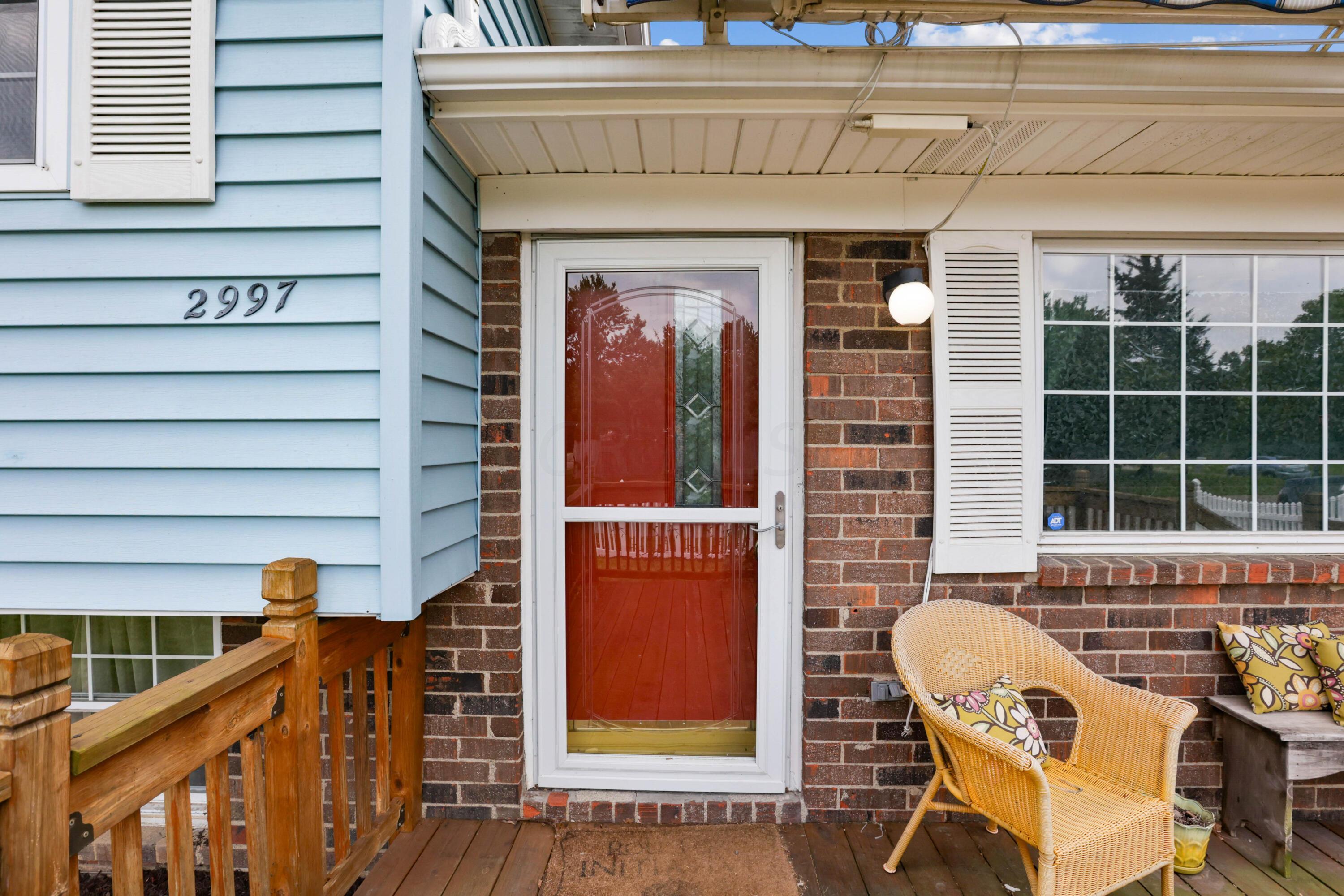 2997 Rivercliff Road Columbus, OH 43223 - Photo 2 of 39 Beautiful Red Front Door