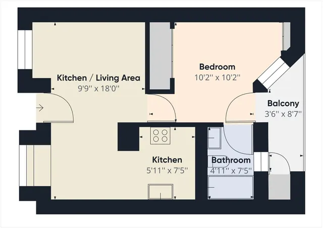 $1,150 | 3316 Guadalupe Street, Unit 317, Austin, TX 78705
