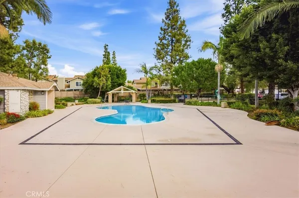 a house with a yard and plants