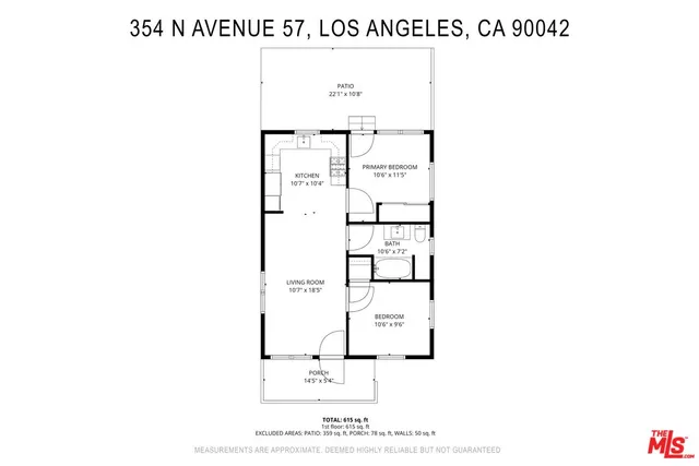 $795,000 | 354 North Ave 57, Los Angeles, CA 90042