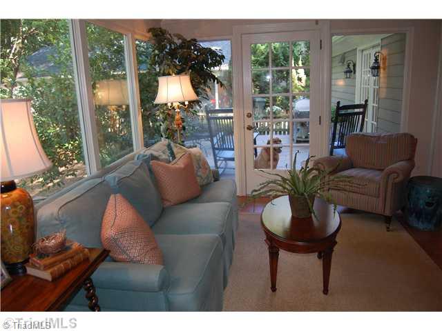 1700 Beechtree Road Greensboro, NC 27408 - Photo 14 of 16 Sunroom.