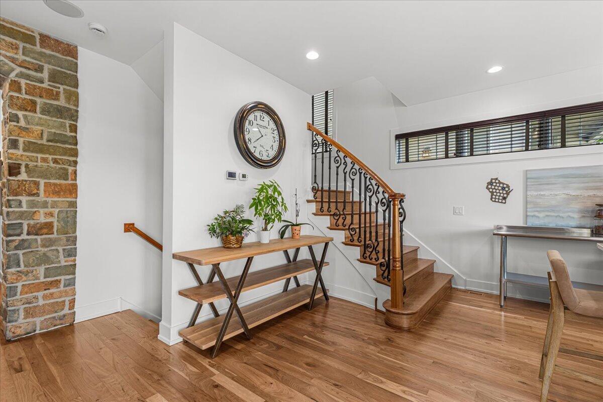 4763 Fontana Beach Road, Unit 4762 Polk, WI 53086 - Photo 33 of 100 Custom Staircase