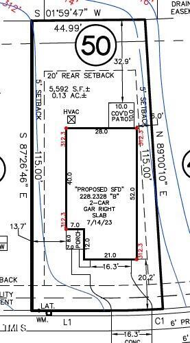 2701 Princess Tree Drive Raleigh, NC 27616 - Photo 18 of 21 Plot Plan