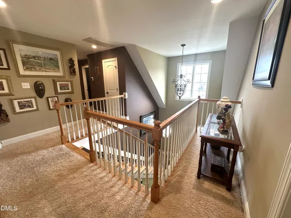 a view of entryway and hall