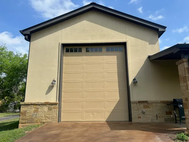 a house with a outdoor space