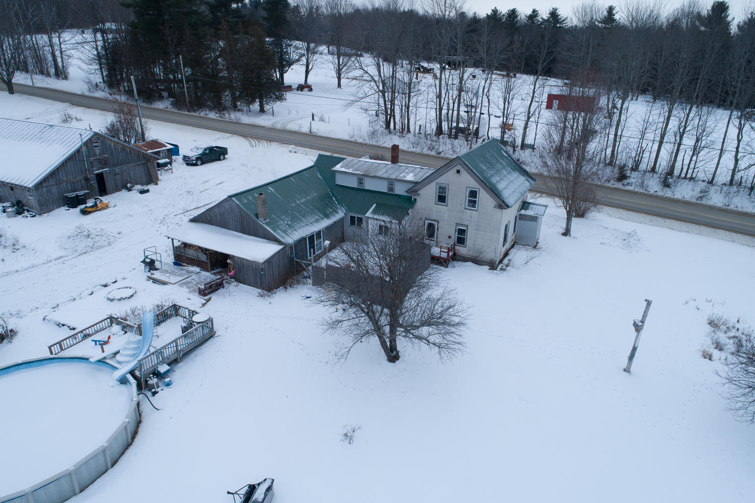 315 Prescott Road Manchester, ME 04351 - Photo 34 of 39 Manchester Drone-23
