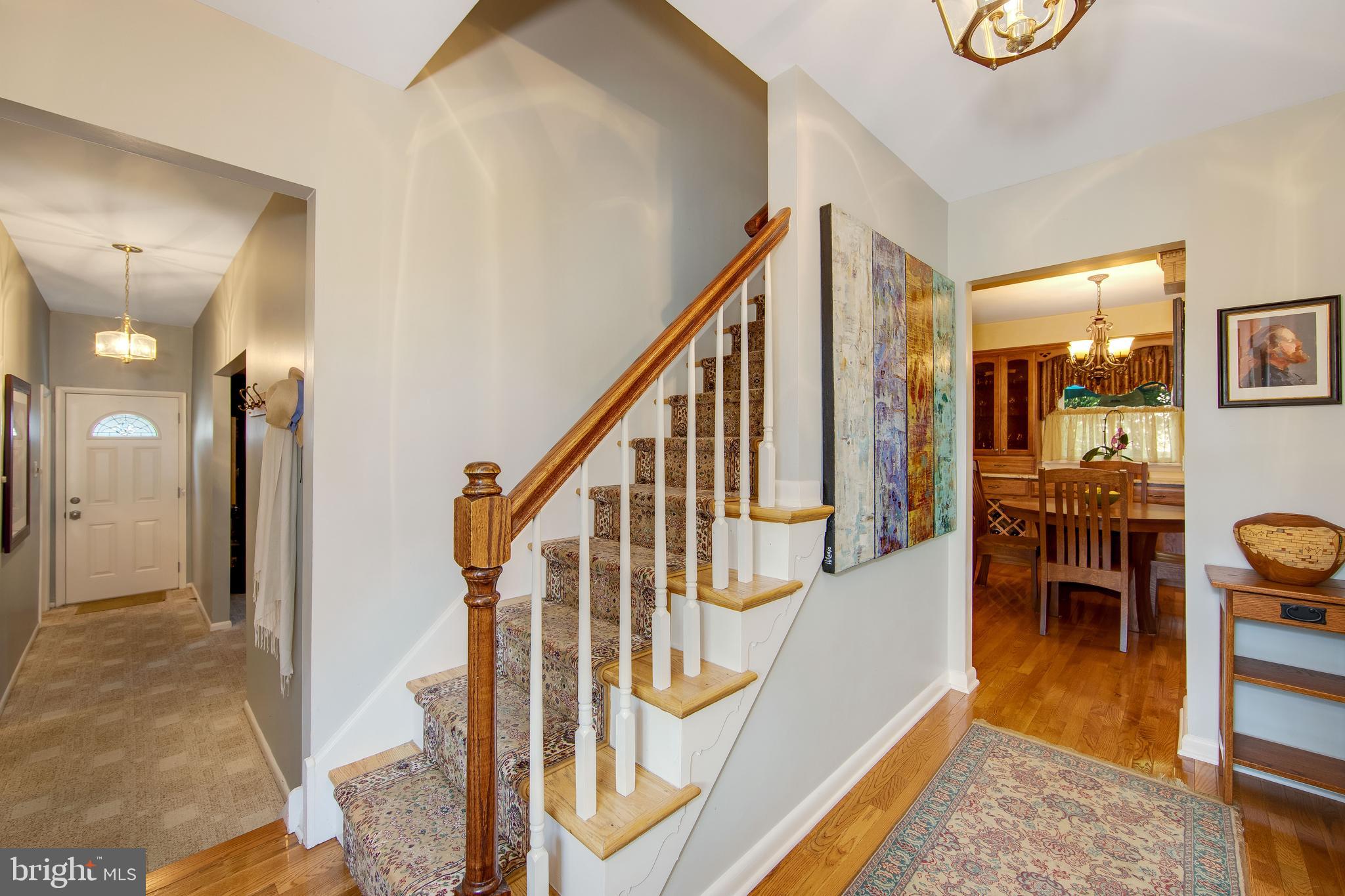 3 Rutgers Road Cherry Hill, NJ 08034 - Photo 3 of 46 Elegant Entry - wood bannister