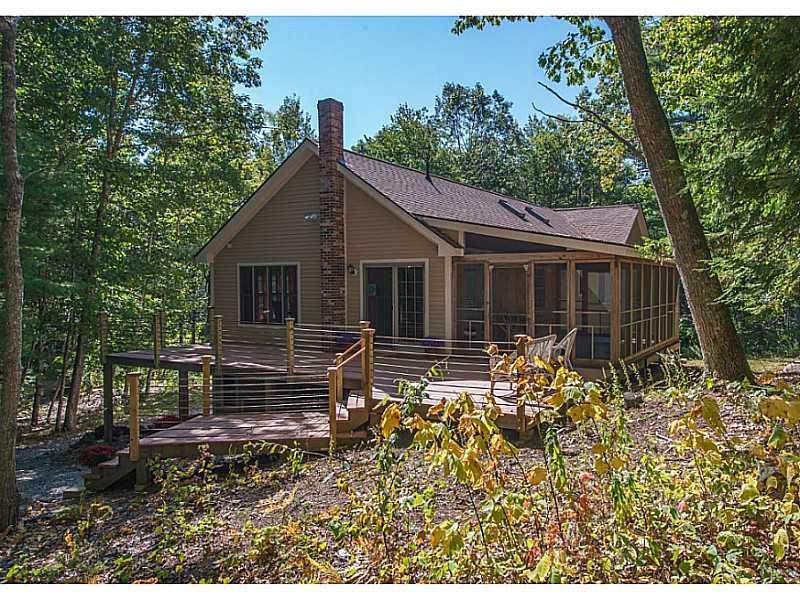 120 Barters Island Road Boothbay, ME 04537 - Photo 1 of 31 Exterior Side View. Sited privately...