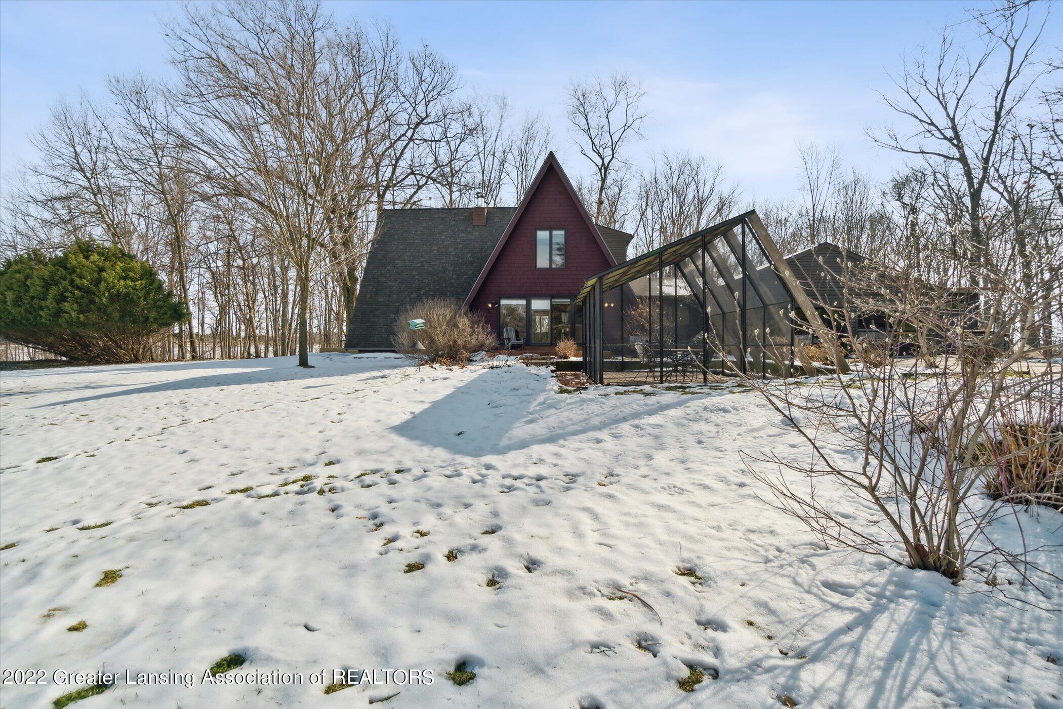 Winter Front Exterior