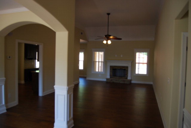 101 Laurel Ridge Forsyth, GA 31029 - Photo 5 of 21 an empty room with windows and fireplace