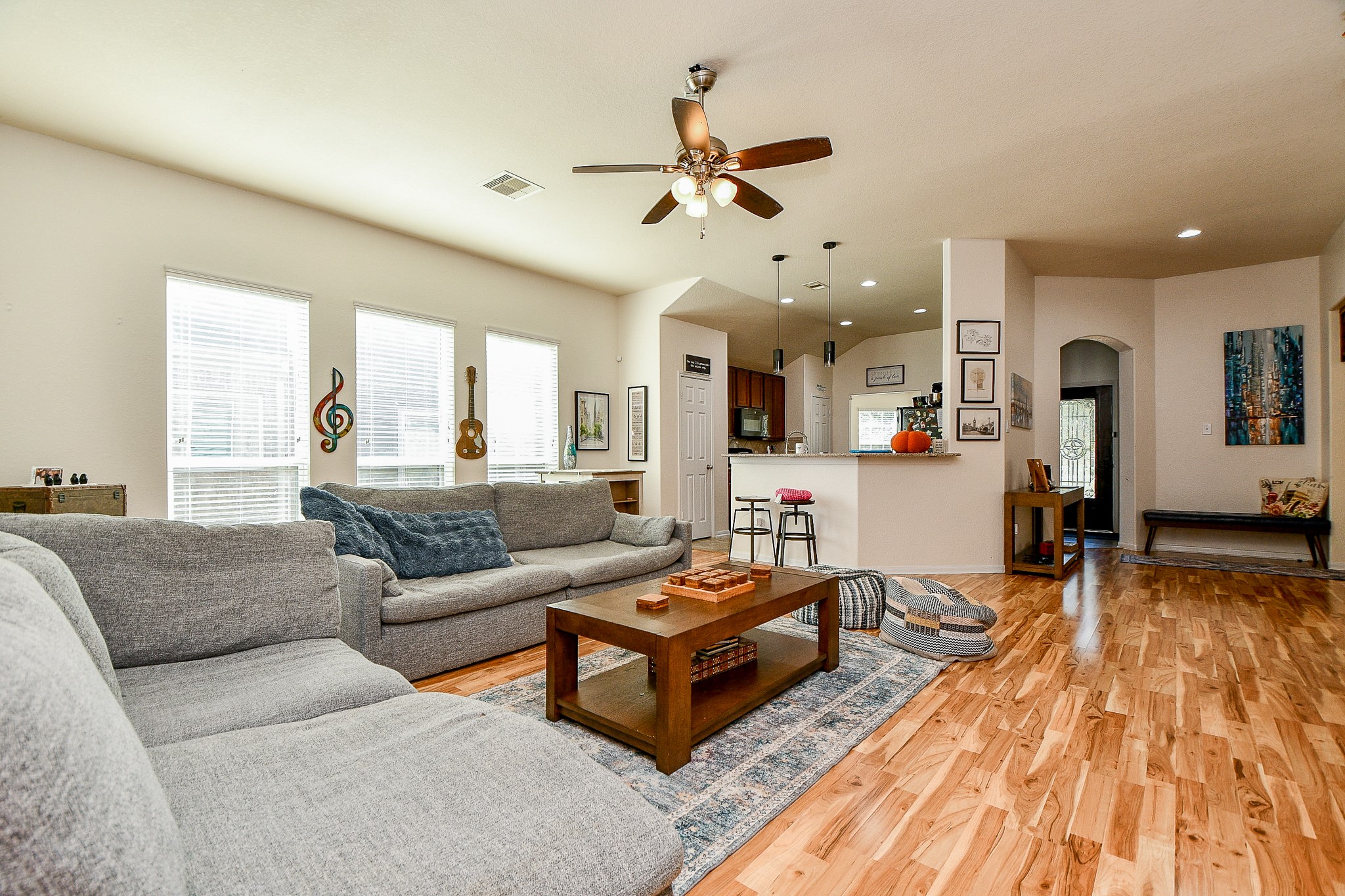 15462 Signal Ridge Way Cypress, TX 77429 - Photo 10 of 37 a living room with furniture and wooden floor