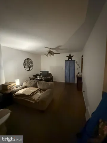 a view of a closet area