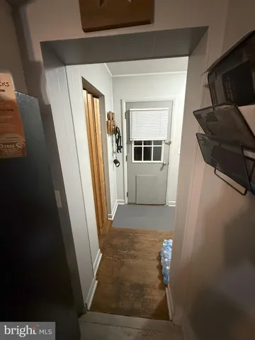 a view of front door