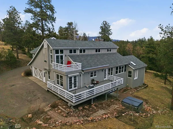 a house with a outdoor space