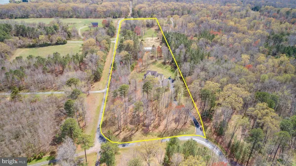 a view of a yard with plants and wooden fence