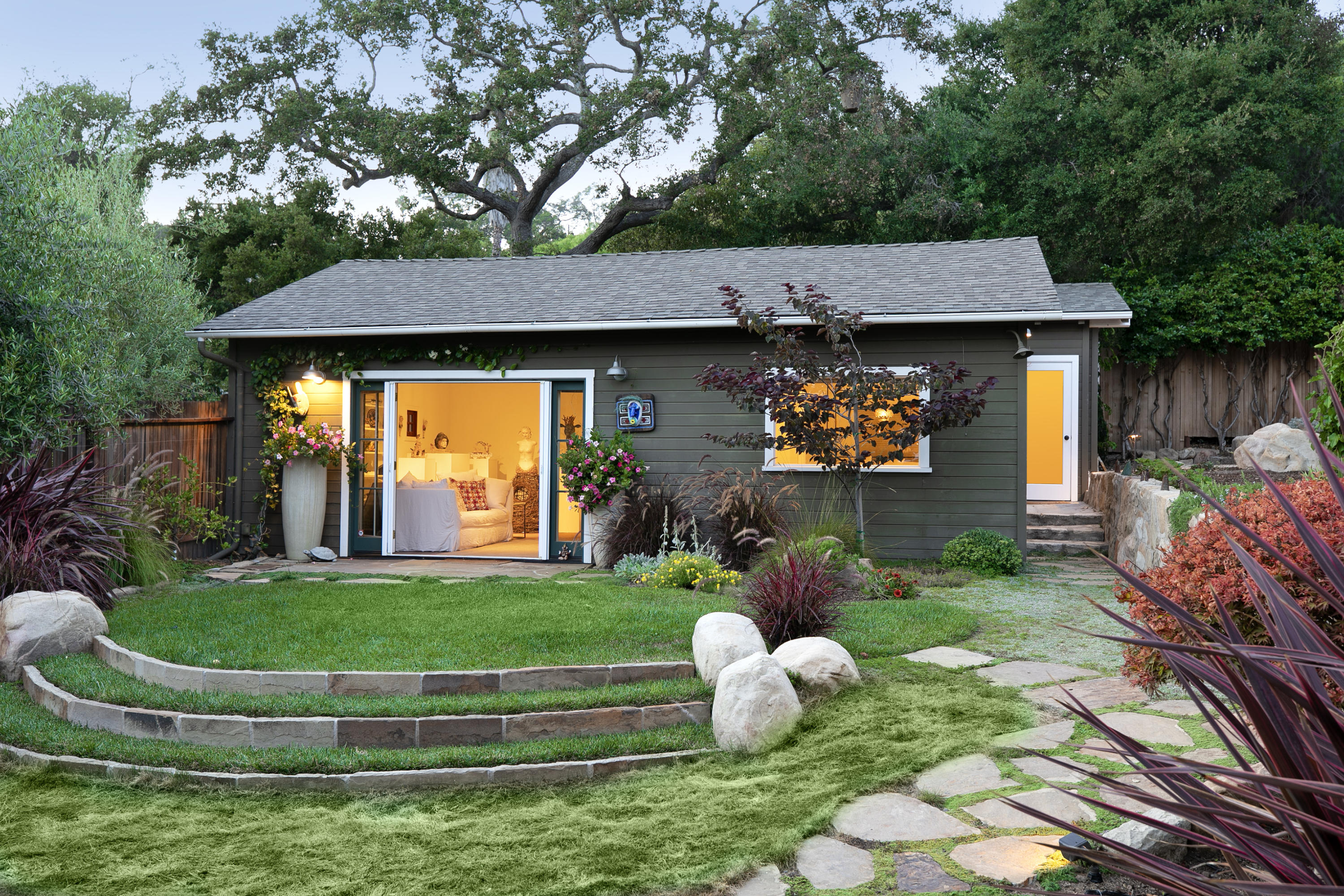 839 Mission Canyon Road Santa Barbara, CA 93105 - Photo 14 of 22 Guest cottage