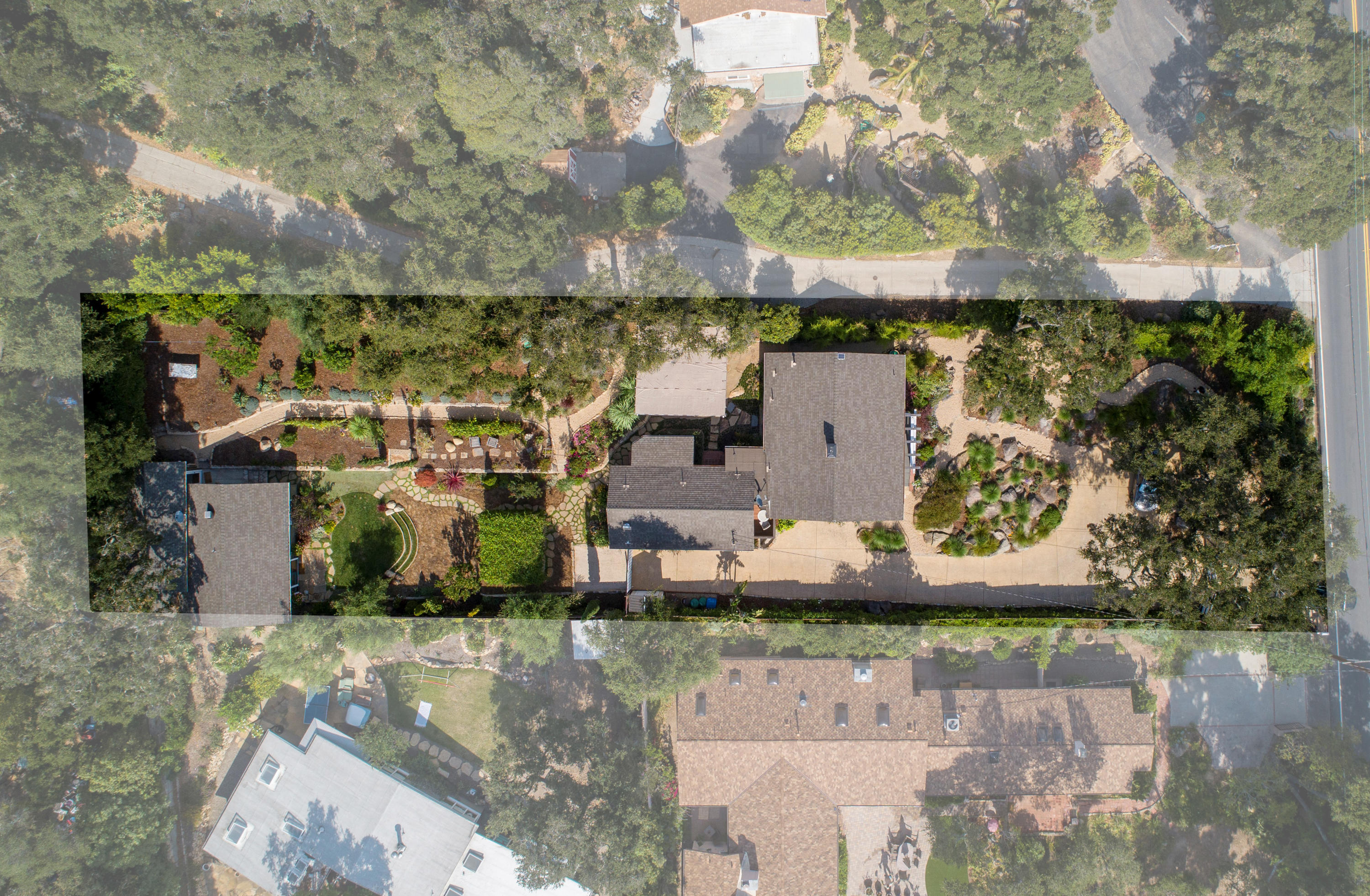 839 Mission Canyon Road Santa Barbara, CA 93105 - Photo 21 of 22 Aerial