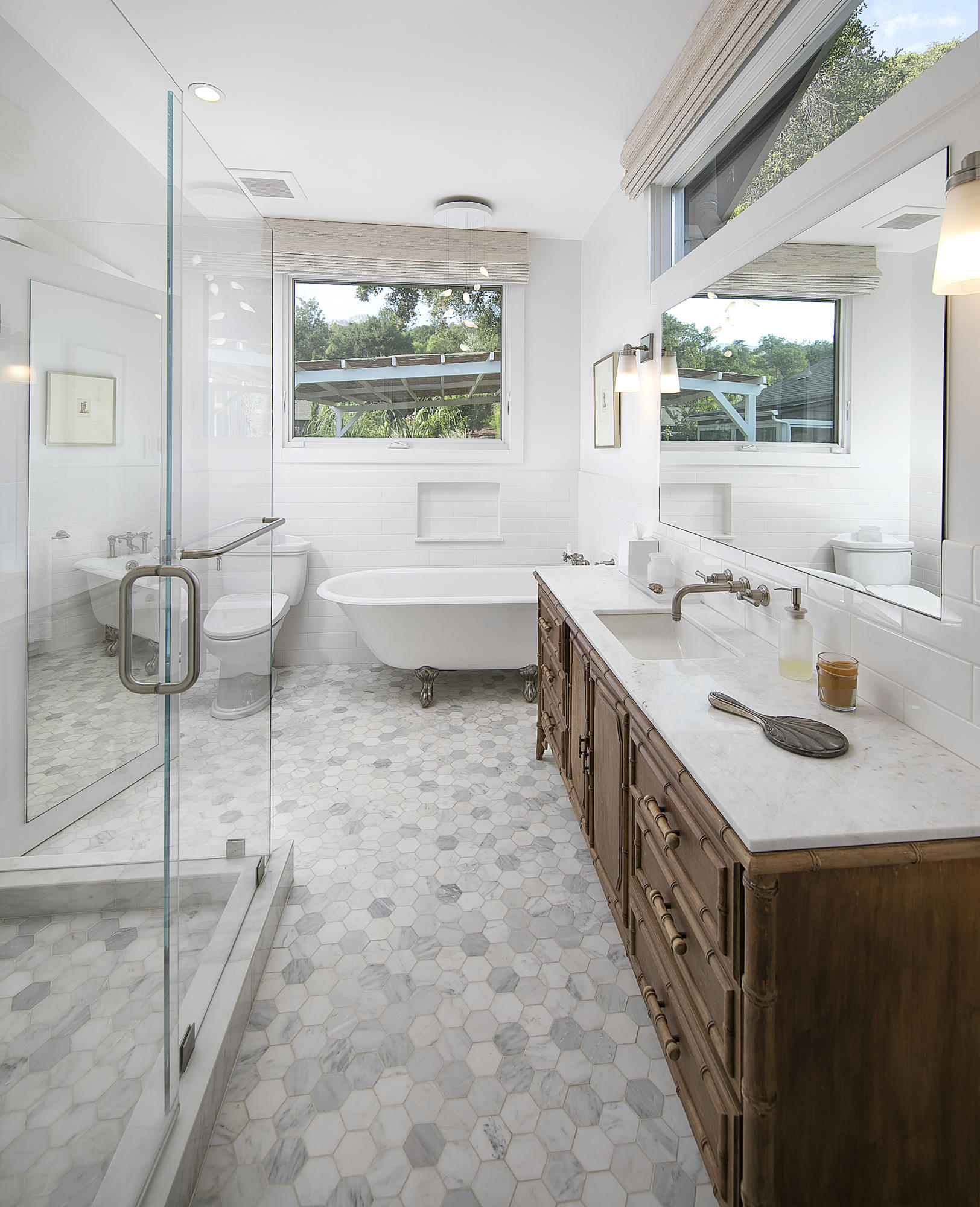 839 Mission Canyon Road Santa Barbara, CA 93105 - Photo 8 of 22 Master bathroom