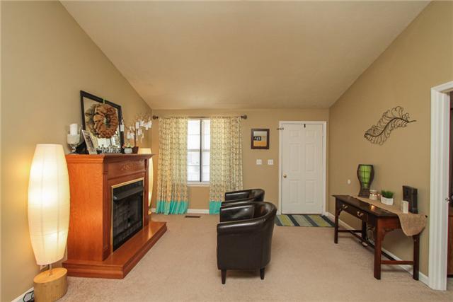 2101 Wolfe Road White Bluff, TN 37187 - Photo 2 of 13 Nice gas fireplace and open feel with cathedral ceiling