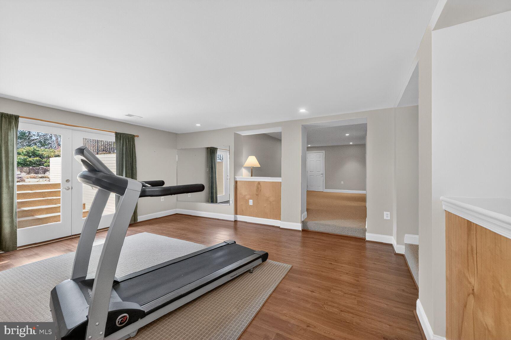 15371 Limestone School Road Leesburg, VA 20176 - Photo 37 of 54 Spacious home gym with natural light.