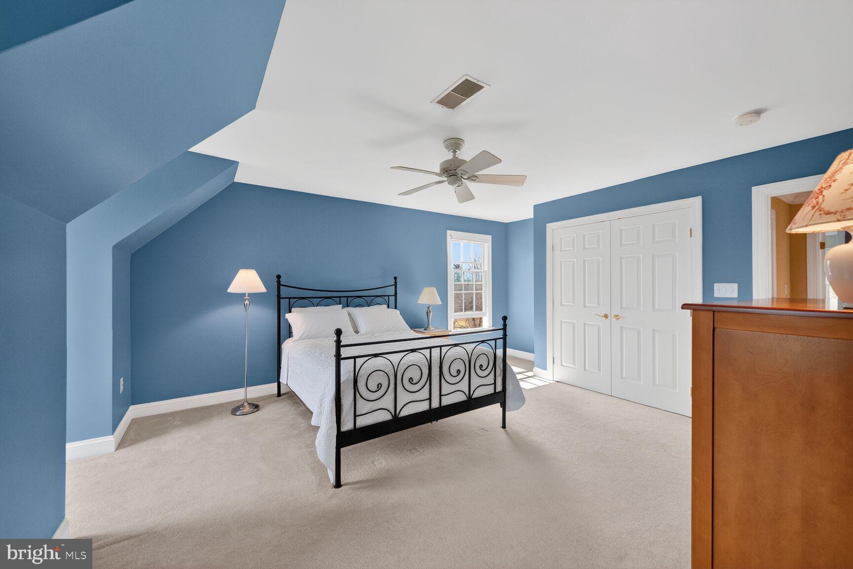 15371 Limestone School Road Leesburg, VA 20176 - Photo 42 of 54 Charming blue-hued attic retreat.