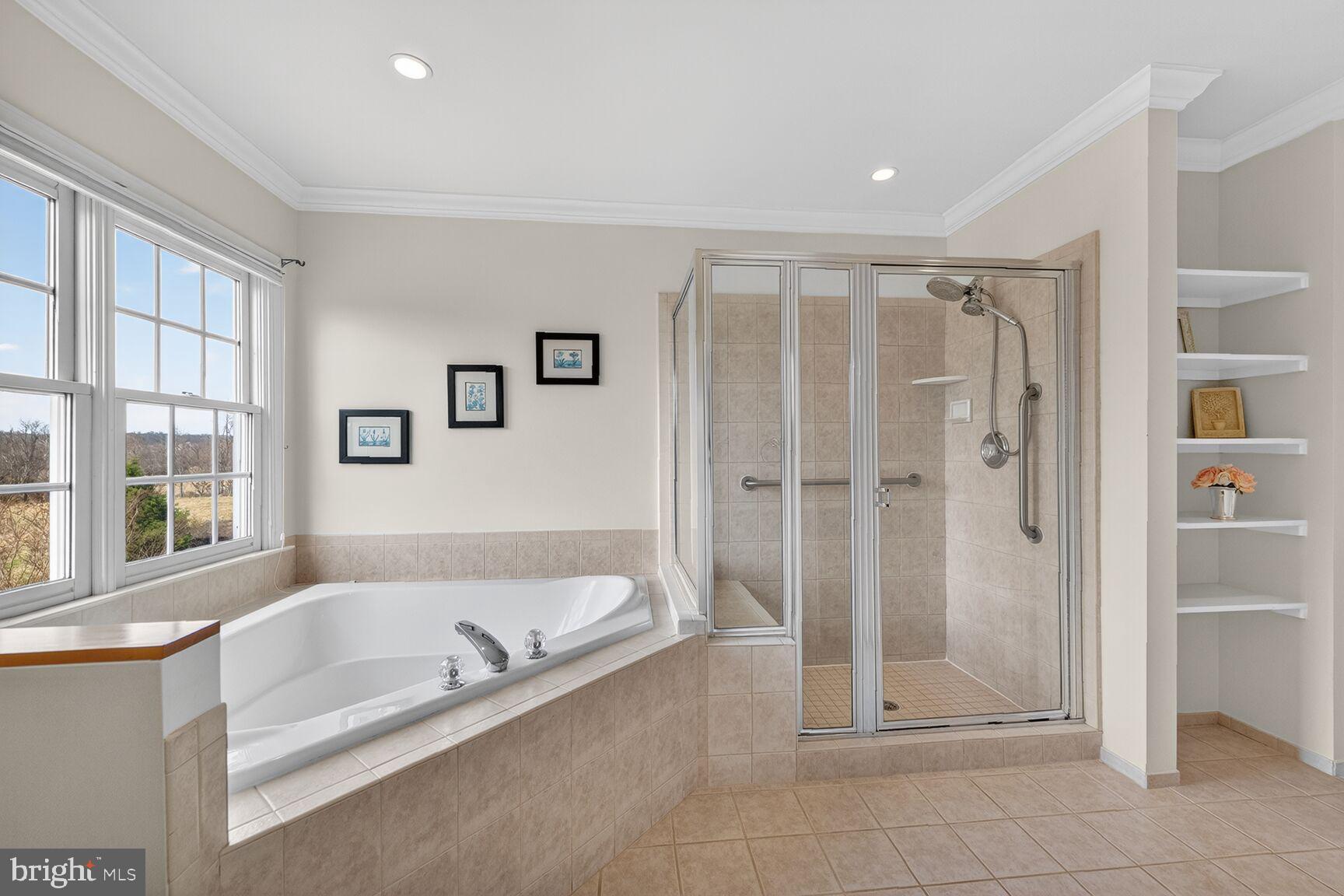 15371 Limestone School Road Leesburg, VA 20176 - Photo 54 of 54 Serene spa-like bathroom retreat.