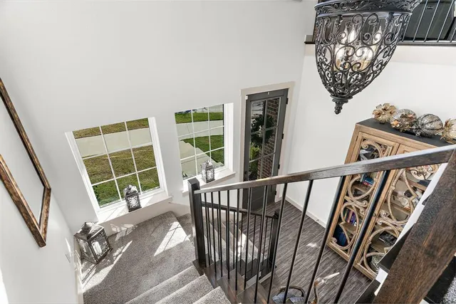 a view of a entryway