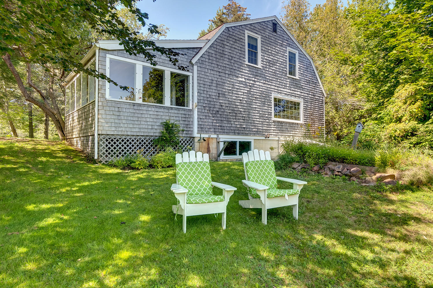 18 Bernard Road Bernard, ME 04612 - Photo 1 of 26 BernardRearwithchairs