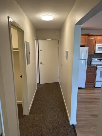 wooden floor in a gallery