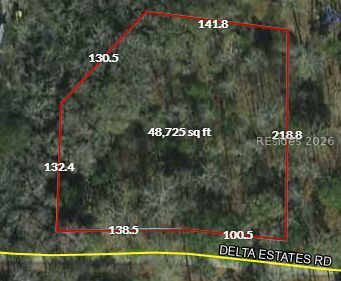 0 Delta Estates Road Hardeeville, SC 29927 - Photo 5 of 5 Property lines are approximate.