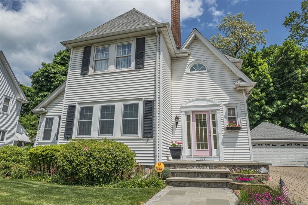 223 Lawrence Road Medford, MA 02155 - Photo 2 of 40 a front view of a house with a yard