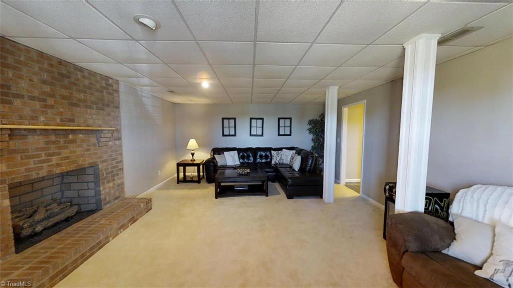 1511 Enterprise Road Lexington, NC 27295 - Photo 21 of 26 Bonus room can be used as den, playroom or possible movie room!